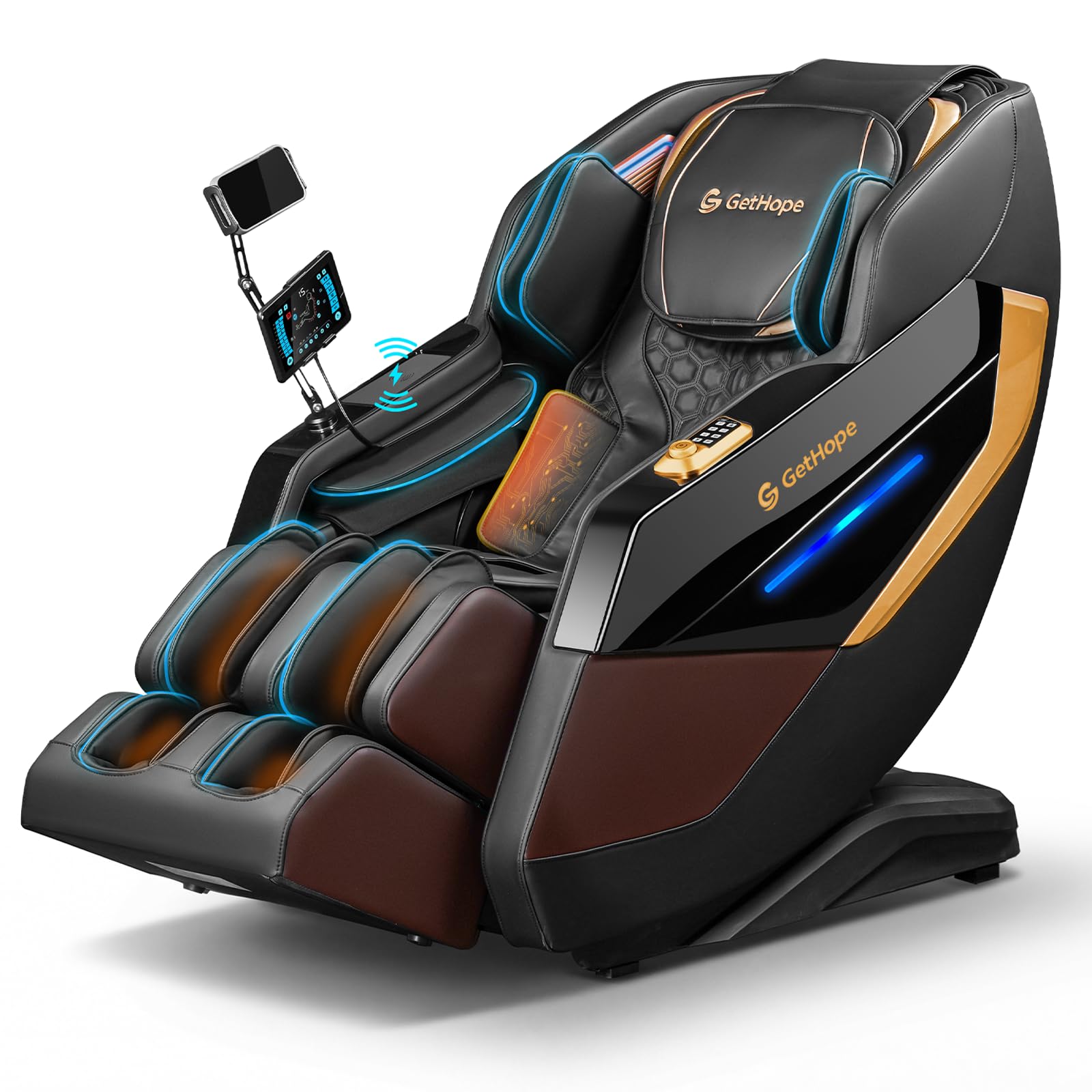 Amazon.com: Gethope 4D Zero Gravity Full Body Massage Chair